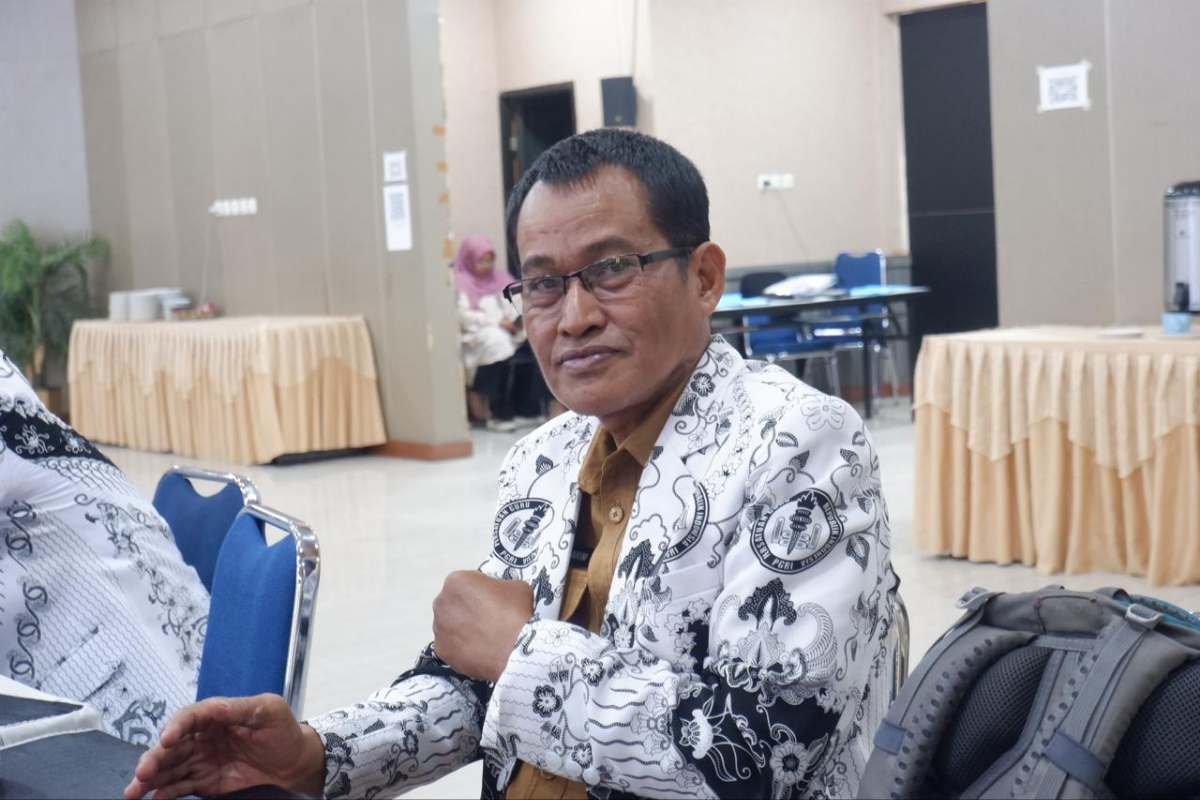 Sekretaris PGRI Makassar, Dr. Abd. Asis Karim, S.Pd., M.Pd