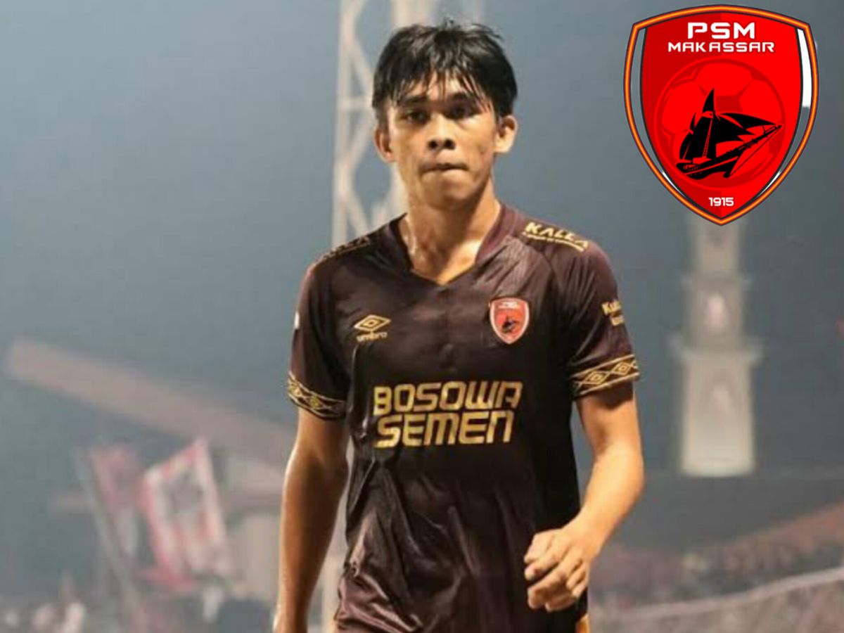 penyerang sayap PSM Makassar, Rizky Eka Pratama.