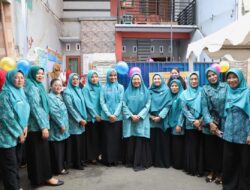 Ketua TP PKK Makassar Tinjau Sejumlah Posyandu pada Hari Posyandu Nasional
