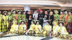 Sebagian penari pendukung acara HTS 2026 di TSM Makassar (dok Bagahawan Ciptoning )