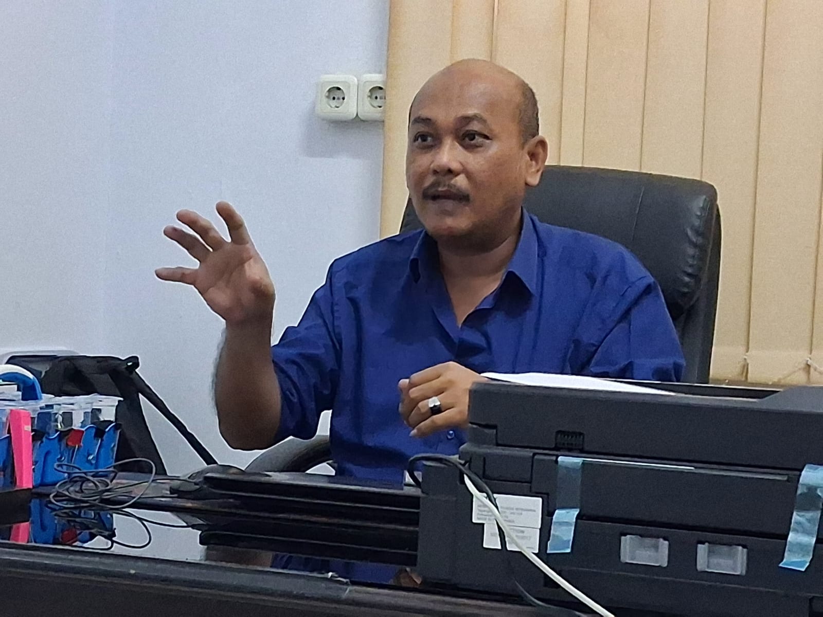 Ketua Prodi S1 Teknik Sipil UKI Paulus, Ir Charles Kamba, ST, MT, IPM,