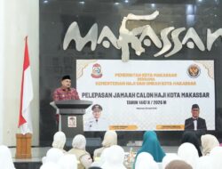 Lepas JCH Makassar, Munafri: Haji Bukan Tamasya, Fokus Ibadah dan Jaga Kesehatan