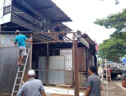Warga Tamalanrea Bongkar Mandiri 6 Lapak di Atas Drainase