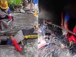 Dinas PU Makassar Normalisasi Drainase Jalan Badak untuk Cegah Genangan