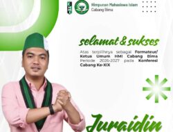 Juraidin Terpilih Jadi Ketua Umum HMI Cabang Bima Periode 2026–2027