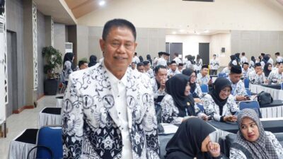 Sesepuh PGRI Kabupaten Gowa H. Amir Mappasomba Dg. Sila, S.Pd.,M.Si