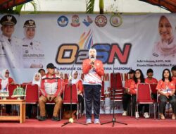 Kadisdik Makassar Buka O2SN Jenjang SD Tingkat Kecamatan Tamalanrea : Hujan Bukan Penghalang 