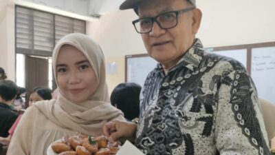 Kue Taripang yang pada acara Gastronomi Mahasiswa Pariwisata FIB Unhas, Senin (18/5/2026).