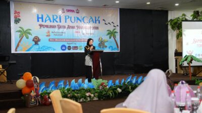 Kepala DPPPA Dampingi Bunda Forum Anak pada Pemilihan Duta Anak Kota Makassar 2026