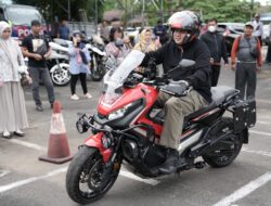 Wali Kota Makassar Coba Lintasan Uji Berkendara