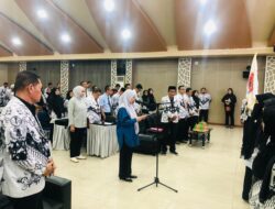 Melinda Aksa Kukuhkan Perempuan PGRI Makassar