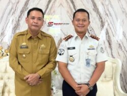 Kalapas Takalar yang Baru Audiensi dengan Wabup Hengky Yasin