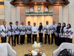 Matangkan Persiapan Porsenijar Sidrap 2026, PGRI Parepare Audiensi ke Wali Kota 