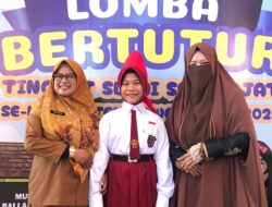 Harumkan SDN Romang Polong, Aliyn Faihanah Afra Juara III Lomba Bertutur se-Kabupaten Gowa