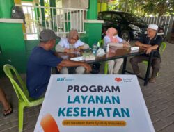 Rumah Zakat dan BSI Gelar Layanan Kesehatan Gratis di Laikang, 120 Warga Terlayani