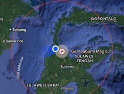 Gempa Magnitudo 6,7 Guncang Palu