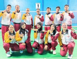 PGRI Makassar Siap Raih Emas Bulutangkis di Porsenijar 2026 Sidrap, Drs. Makmur: “Kita Lihat mi Nanti”