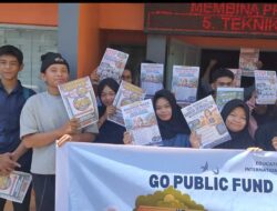 Keseruan “Go Public, Fund Education” di SMKN 10 Makassar