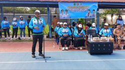 Bupati Luwu Utara, Andi Abdullah Rahim, S.T., secara resmi melepas kontingen PORSENIJAR PGRI Kabupaten Luwu Utara