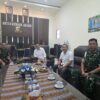 Membangun Kemitraan Strategis, Ketua Terpilih PWI Sulsel Suwardi Thahir Sambangi Markas Pomdam XIV/Hasanuddin