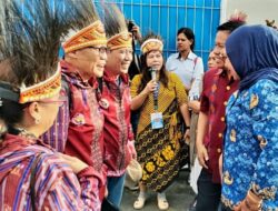 Warga Perantau Sulsel Sambut Hangat Kloter 2 Kontingen Pesparawi XIV di Manokwari