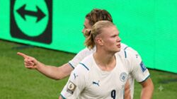 Erling Haaland memastikan kemenangan Norwegia di menit ke-86