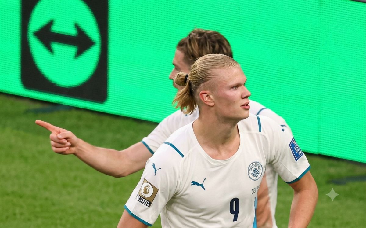 Erling Haaland memastikan kemenangan Norwegia di menit ke-86