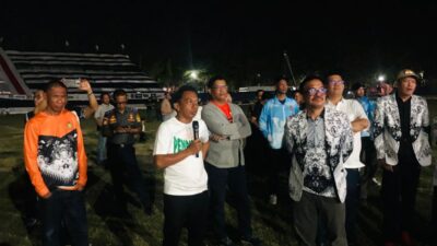Bupati Sidrap Syaharuddin Alrif memimpin langsung gladi bersih untuk pembukaan