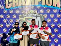 Kontingen Pickleball PGRI Makassar Raih Dua Medali