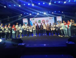 Bupati Sidrap Syaharuddin Alrif Tutup Porsenijar PGRI Sulsel 2026, PGRI Sidrap Juara Umum