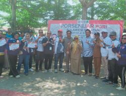 Ukir Sejarah, Tim Bola Voli Putri PGRI Luwu Timur Raih Medali Perunggu di Porsenijar PGRI Sulsel 2026