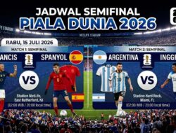 Jadwal Semifinal Piala Dunia 2026