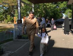 Wali Kota Appi Antar Anak di Hari Pertama Sekolah dan Pantau MPLS di SD-SMP