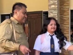 Ayah Didorong Antar Anak di Hari Pertama Sekolah, DPPKB Makassar Gaungkan GAMAS