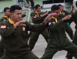 Prajurit Kodim 1414/Tator Asah Kemampuan Pencak Silat Militer
