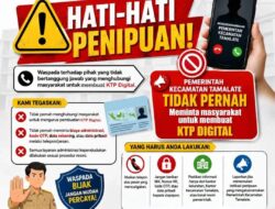 Waspada Penipuan, ini Pengumuman & Imbauan Bagi Seluruh Warga Kecamatan Tamalate