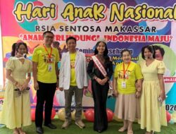 Putri Anak Indonesia Sulsel Ramaikan Hari Anak Nasional di RSIA Sentosa, Bagikan Tips Raih Prestasi