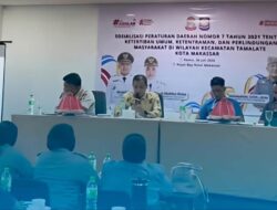 Camat Tamalate Jadi Pemateri Sosialisasi Perda Ketertiban Umum