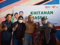 Rumah Zakat & Majelis Telkomsel Taqwa Gelar Khitanan Gratis di P. Balang Lompo