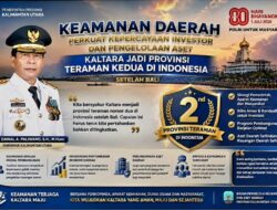 Bumi Benuanta Sabet Predikat Provinsi Teraman Kedua di Indonesia