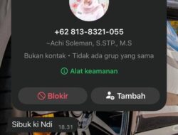 Nama Kadis Pendidikan Kota Makassar Dicatut Oknum Tak Bertanggung Jawab Lakukan Penipuan Melalui Pesan WhatsApp