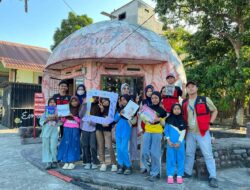 Pustaka Ceria, Langkah Kecil KKN-T Literasi UNHAS Menghidupkan Taman Baca Lotang Salo