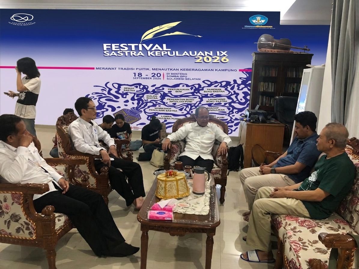 Kepala Badan Pengembangan dan Pembinaan Bahasa Kementerian Pendidikan Dasar dan Menengah, Hafidz Muksin, S.Sos.,M.Si