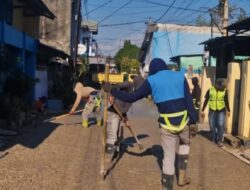 DPU Makassar Rekonstruksi Rigid Pavement di Jalan Tidung 6 STP 5