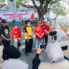 Sambut HUT ke-81 RI, LDII Sulsel dan SPN Batua Gelar Kerja Bakti Nasional di TMP Panaikang
