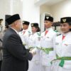 Munafri Kukuhkan 70 Paskibraka Kota Makassar 