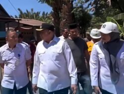 Camat Tamalate Dampingi Wali Kota Tinjau Proses Pembangunan Jembatan Kaccia di Barombong