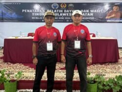 Bachtiar Abdullah dan Edy Akbar Wakili PODSI Sinjai di Penataran PODSI Sulsel