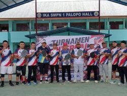 Basman Buka Turnamen Pickleball PGRI Palopo, Tujuh Tim Ikut Berkompetisi