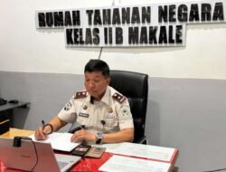 Terkait Kaburnya Warga Binaan, Kalapas Makale: “Sebaiknya Menyerahkan Diri Secepatnya”